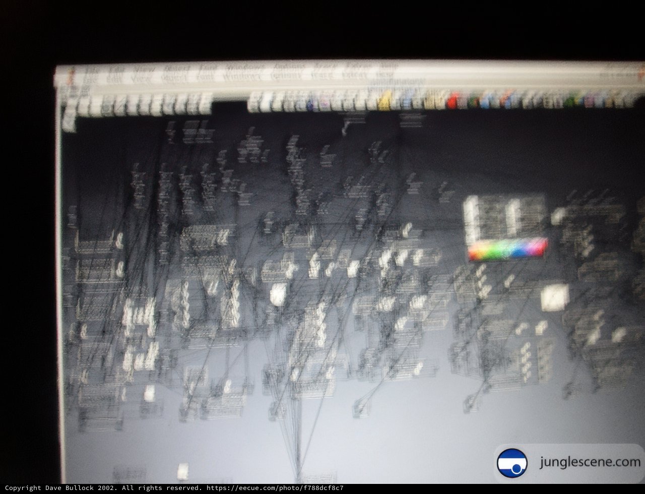 Digital Screen in the Snow