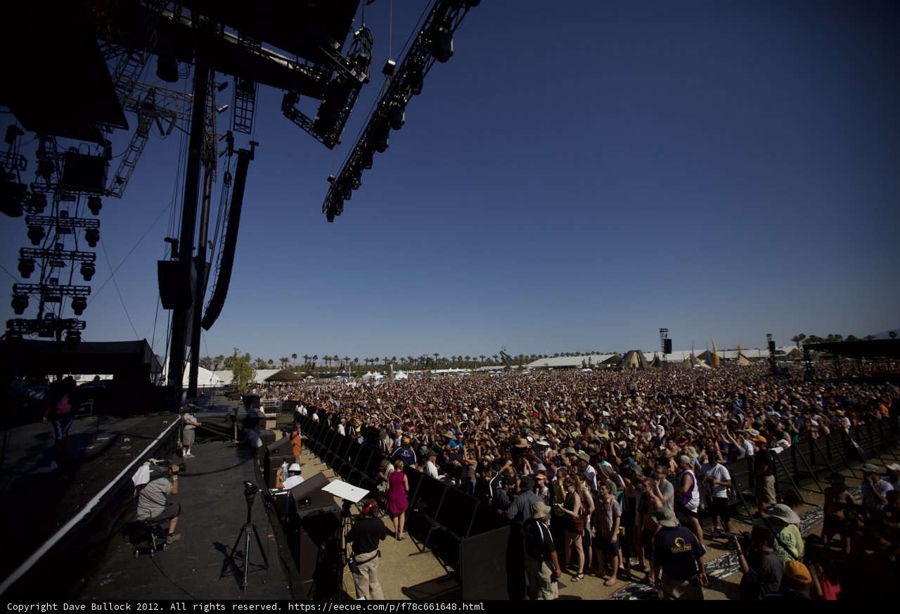 Epic Crowd at Coachella Concert