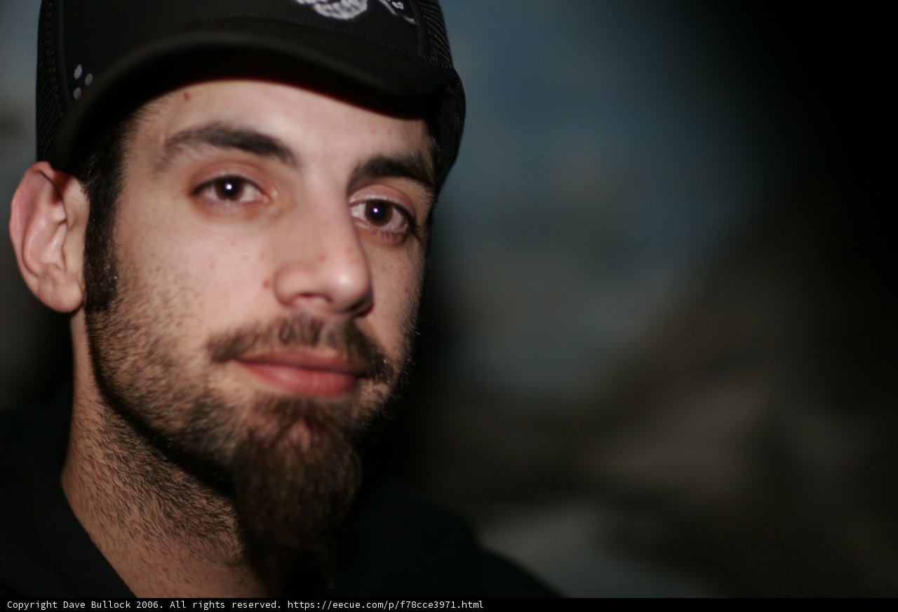 Bearded Man in Baseball Cap