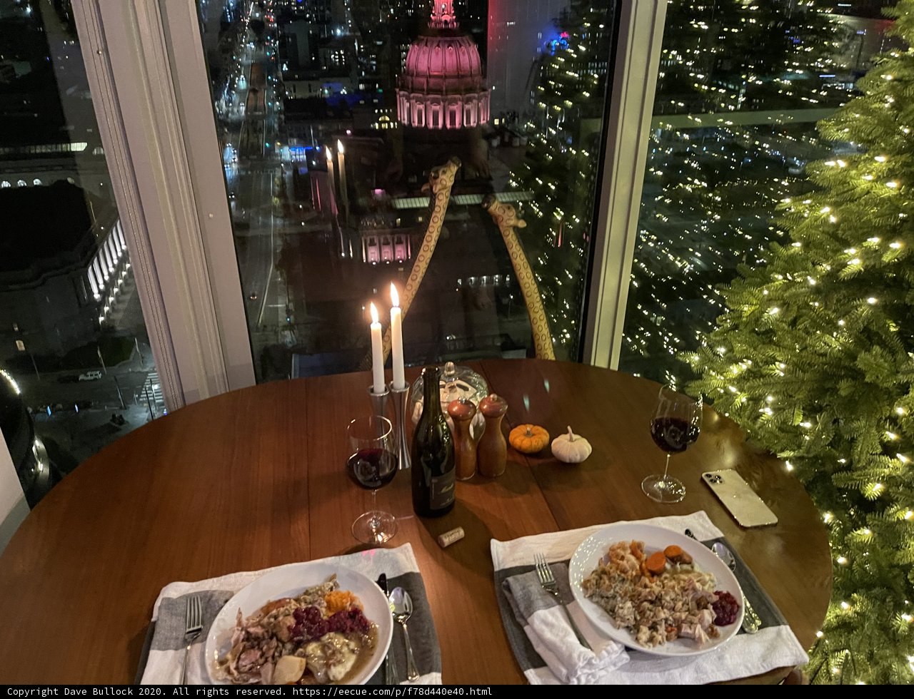 Festive Dinner Table