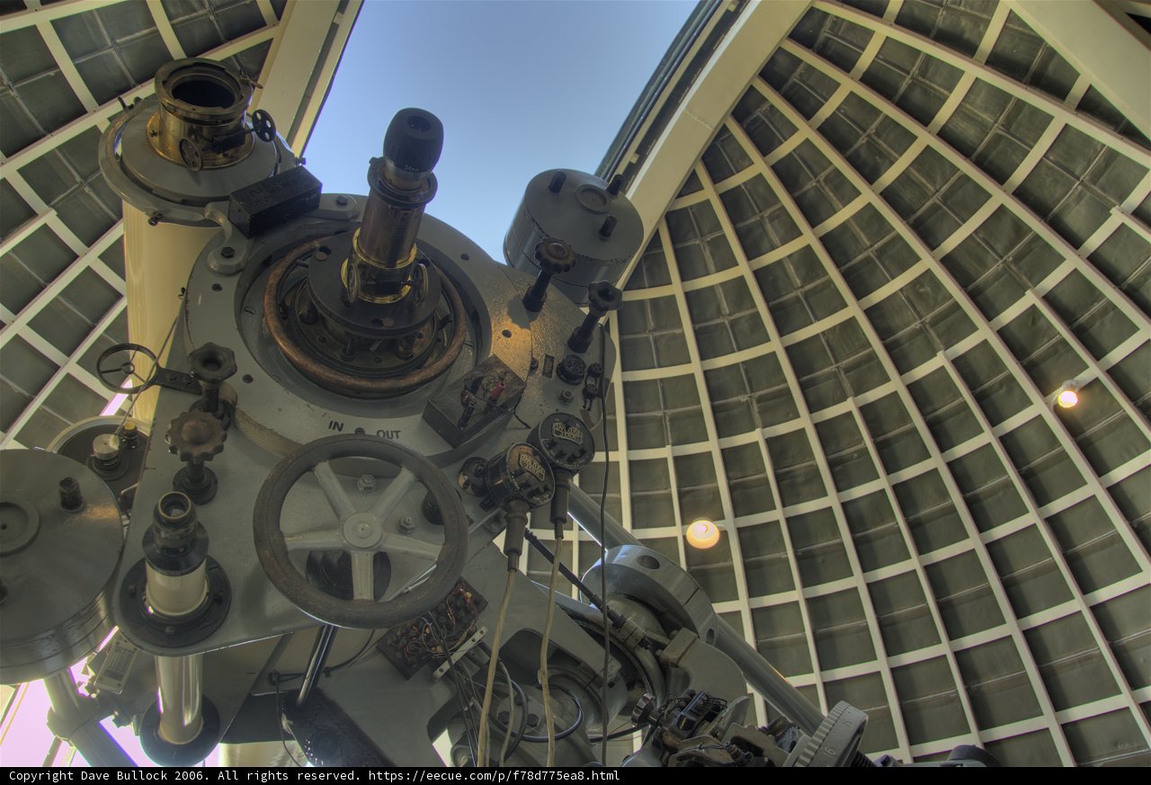 Inside the Planetarium Observatory