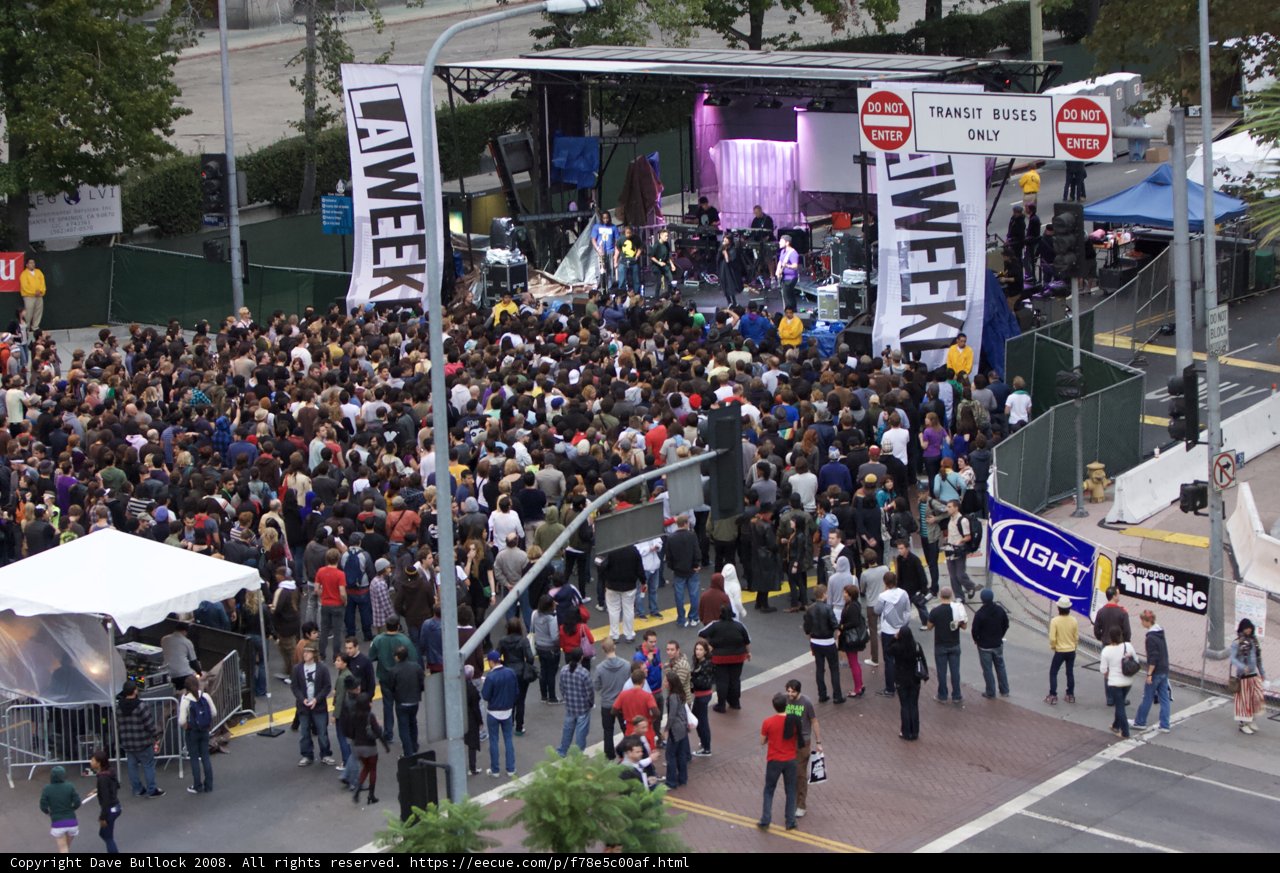 City Intersection Gathering