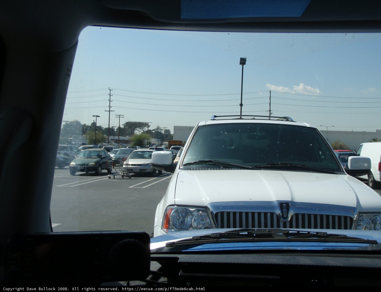 Parked SUV on a Sunny Day