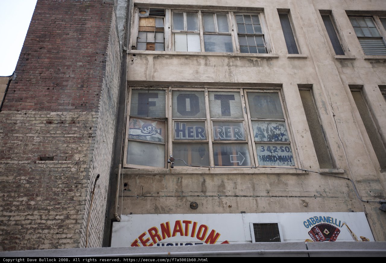 Windowed Building in the Heart of the City