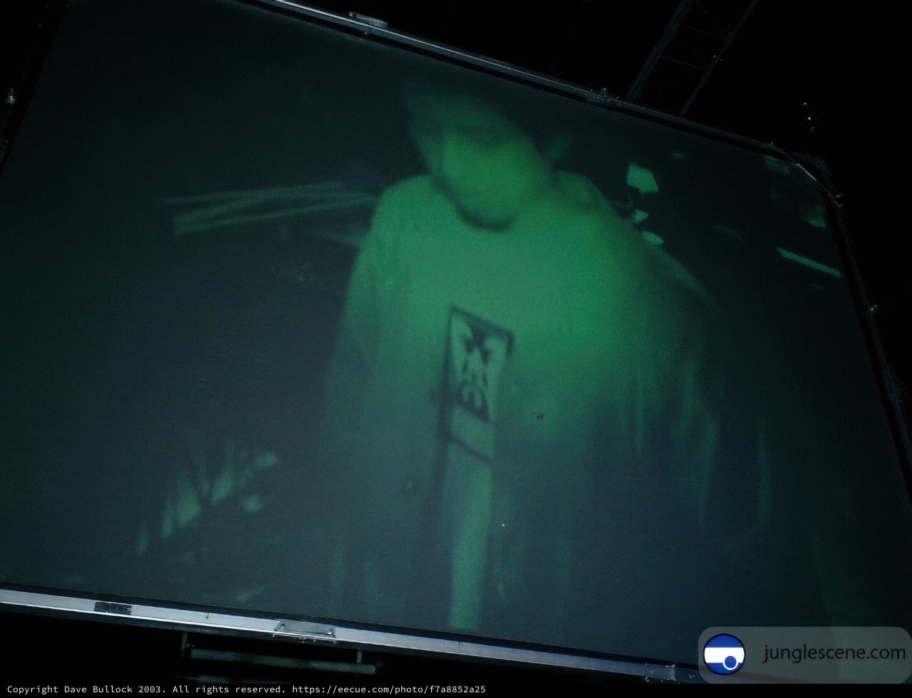 Dark Room Green Screen