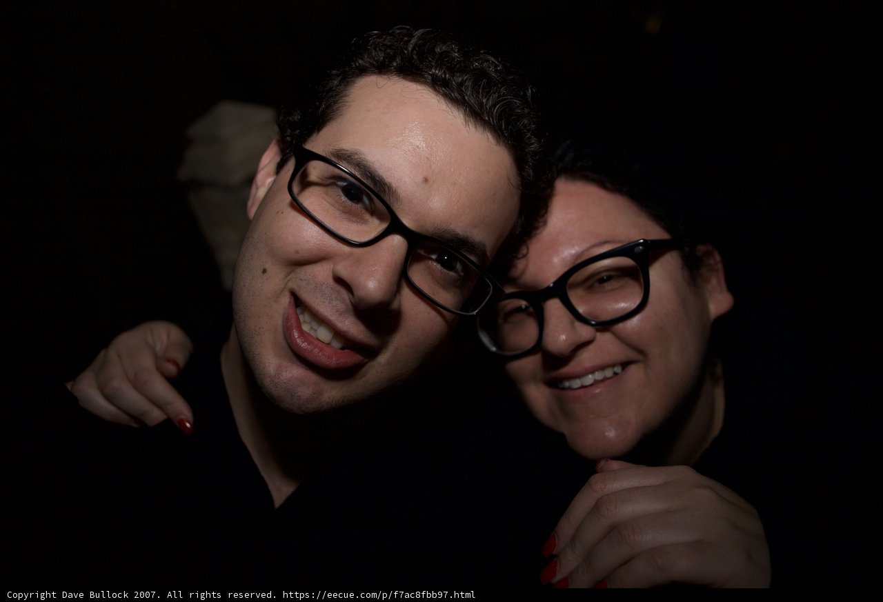 Smiling Couple with Glasses