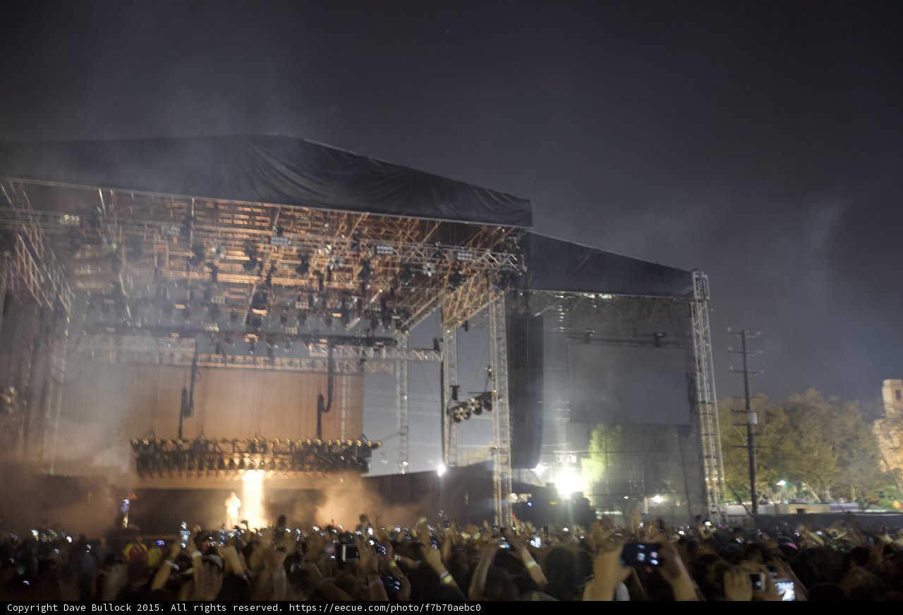 Main Stage with Lighting Rig