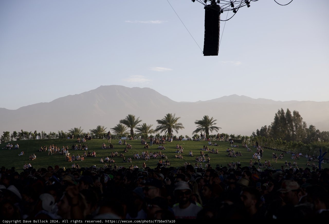 Sunset Silhouettes at Coachella 2024