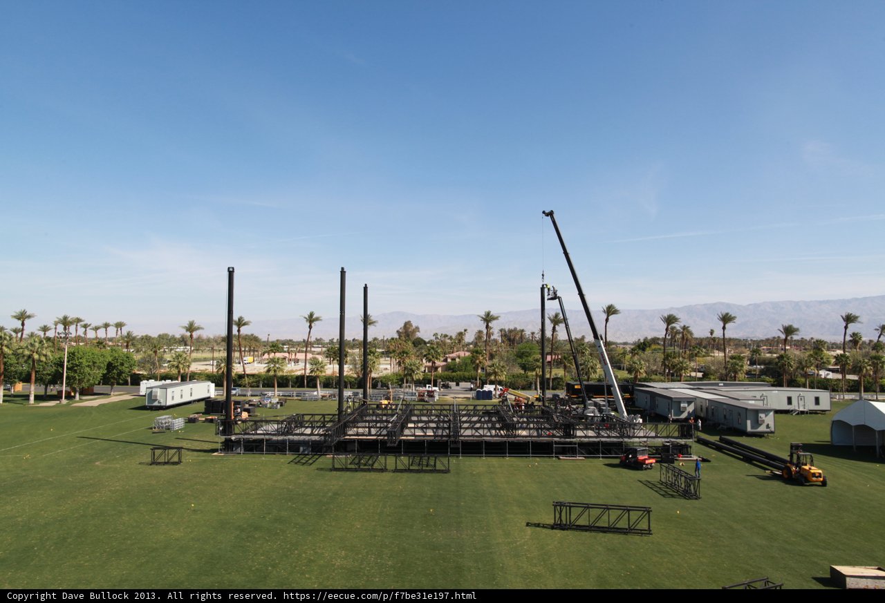 The Grand Stage in the Middle of a Sprawling Field