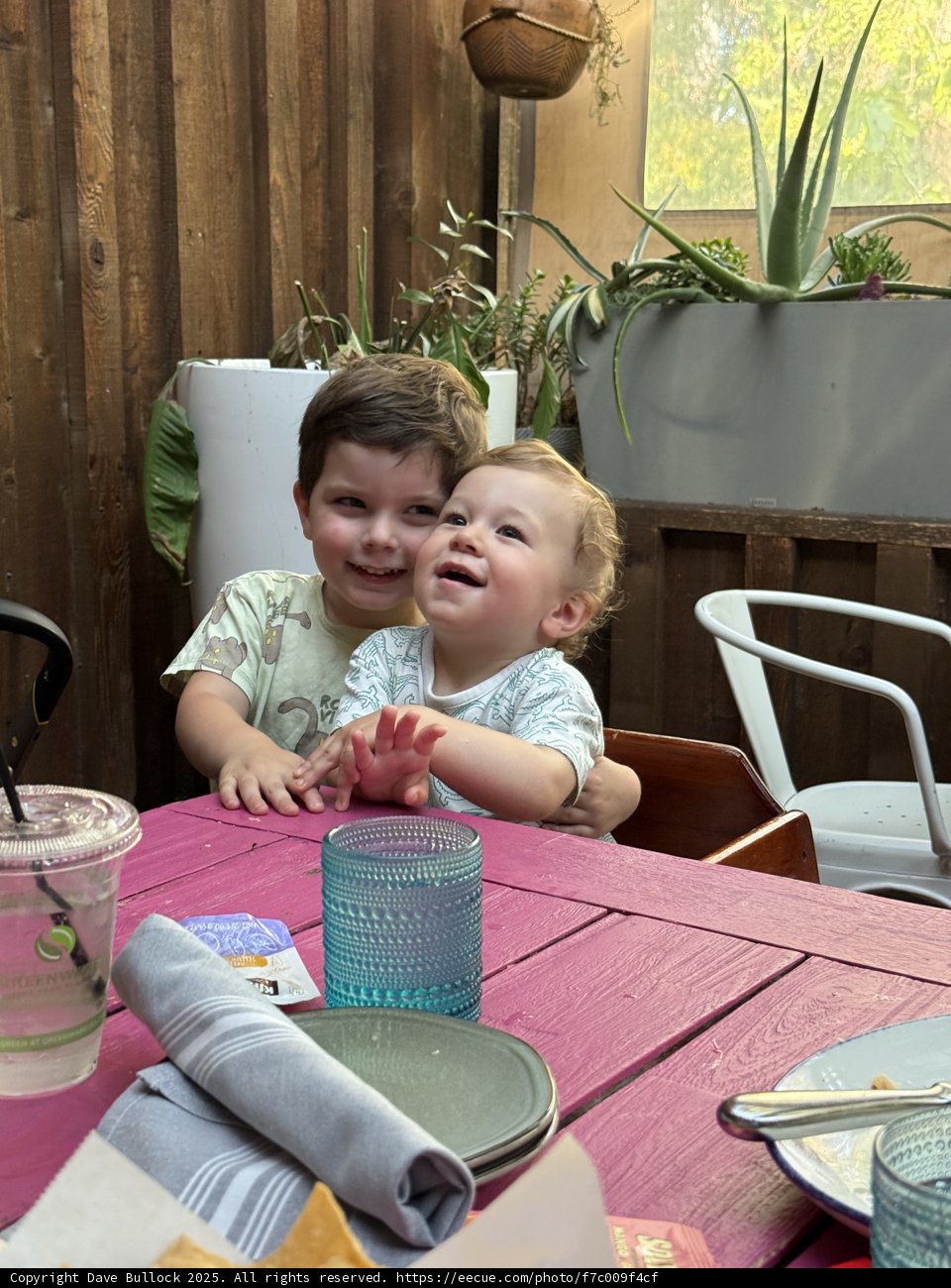Summer Smiles and Playful Hugs