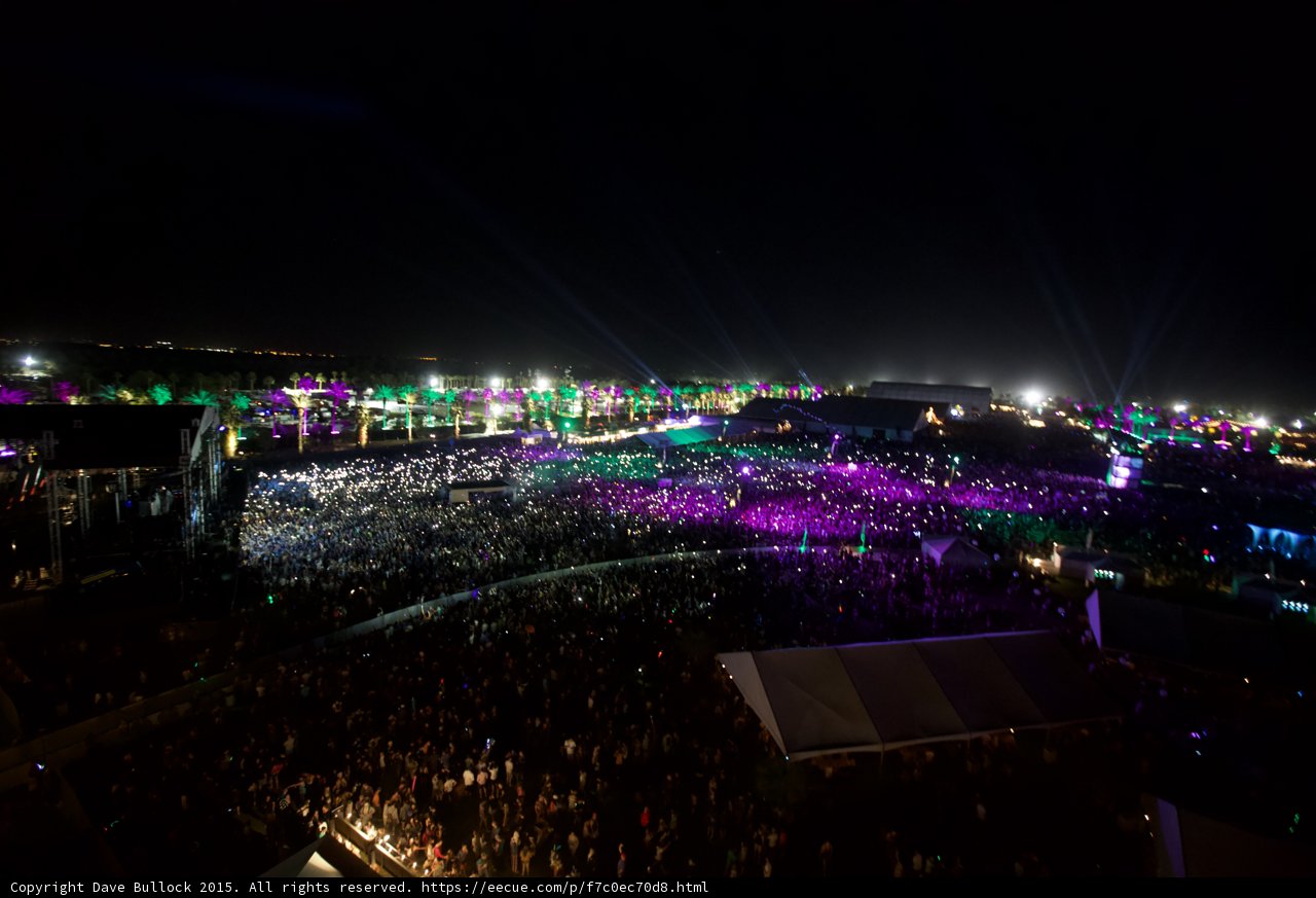Night Sky Aglow with Music and Merriment