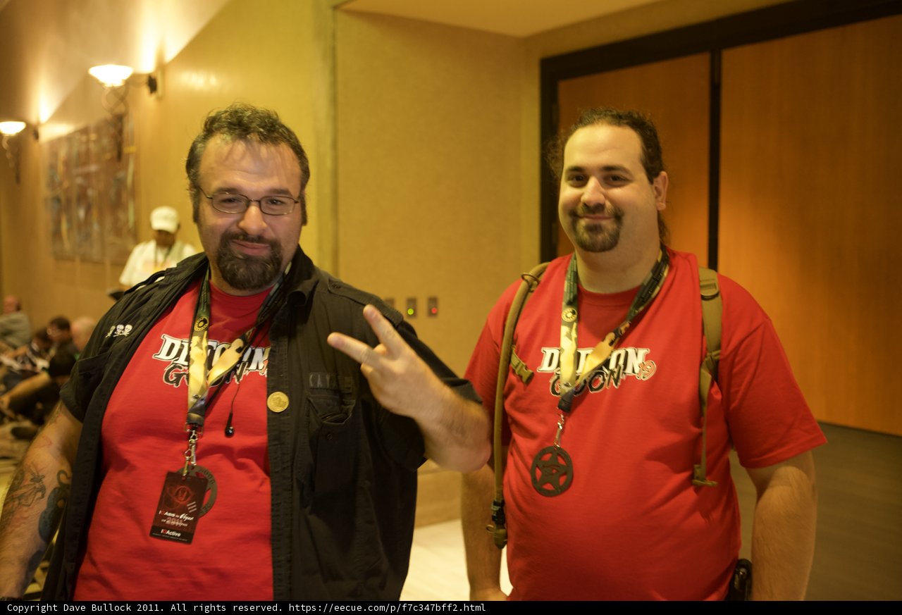 Red-Shirted Duo