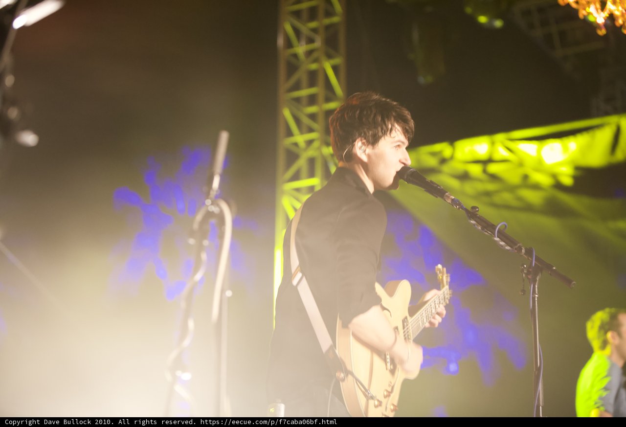 Rockin' on stage