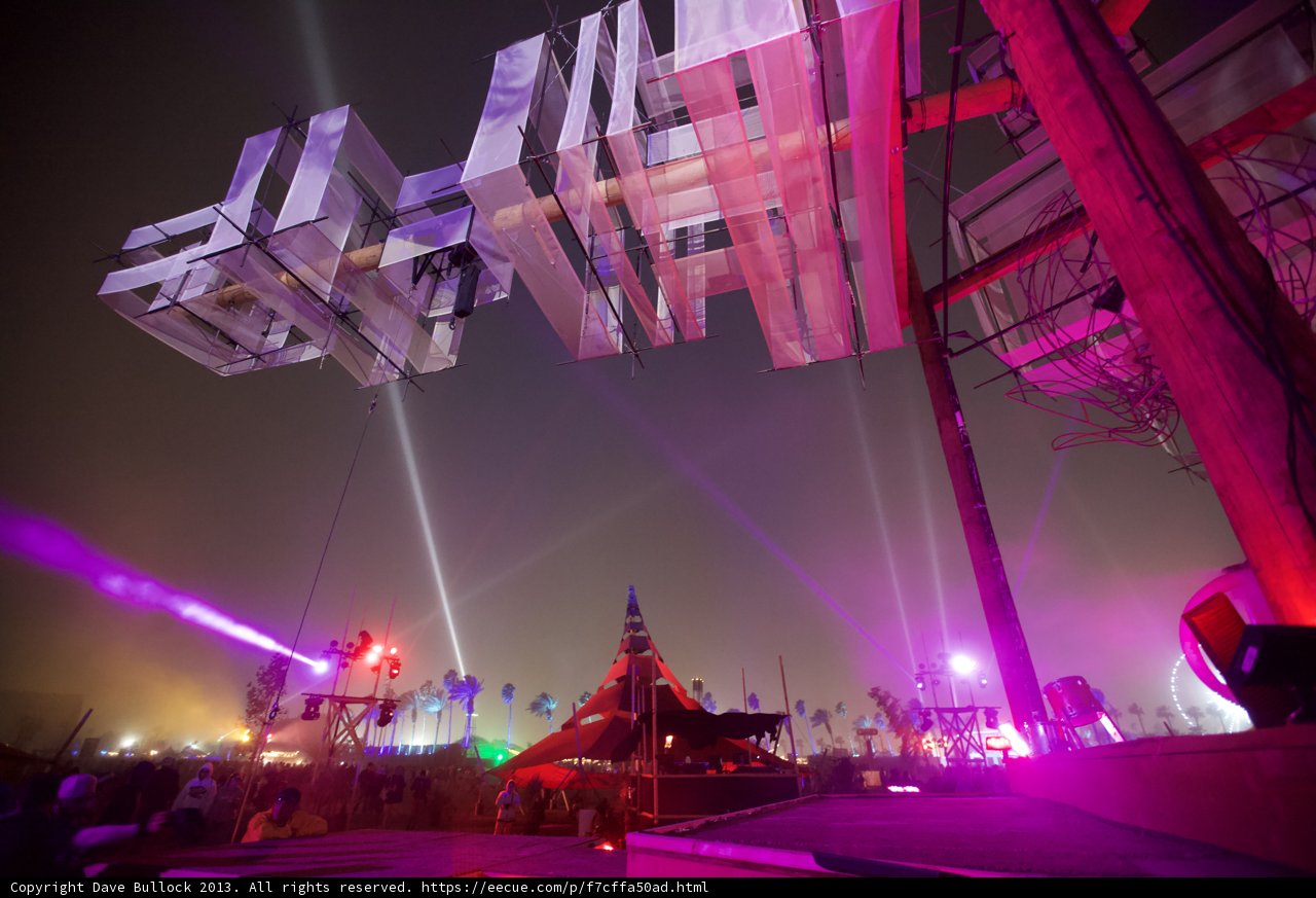 A Night of Purple Lights