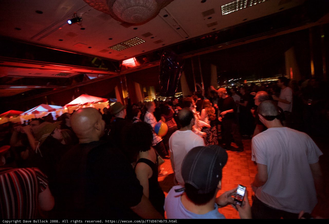 Red Lights at the Urban Night Club