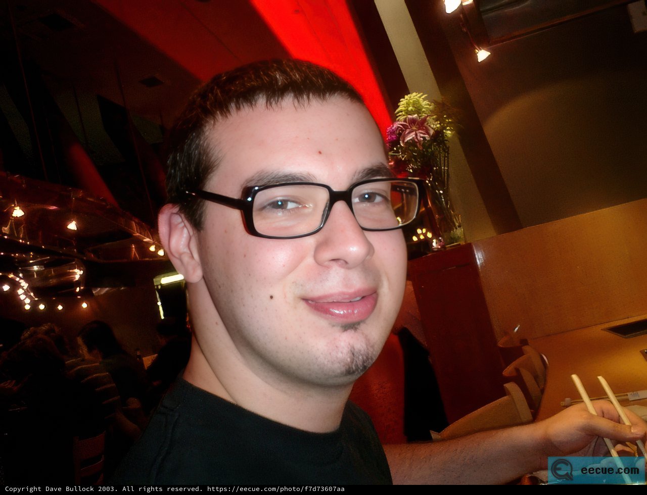 Portrait of Dave B in an Urban Restaurant