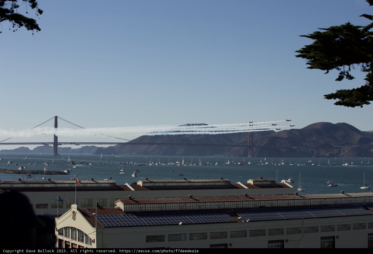 The Vibrancy of Fleet Week Air Show, San Francisco 2023.