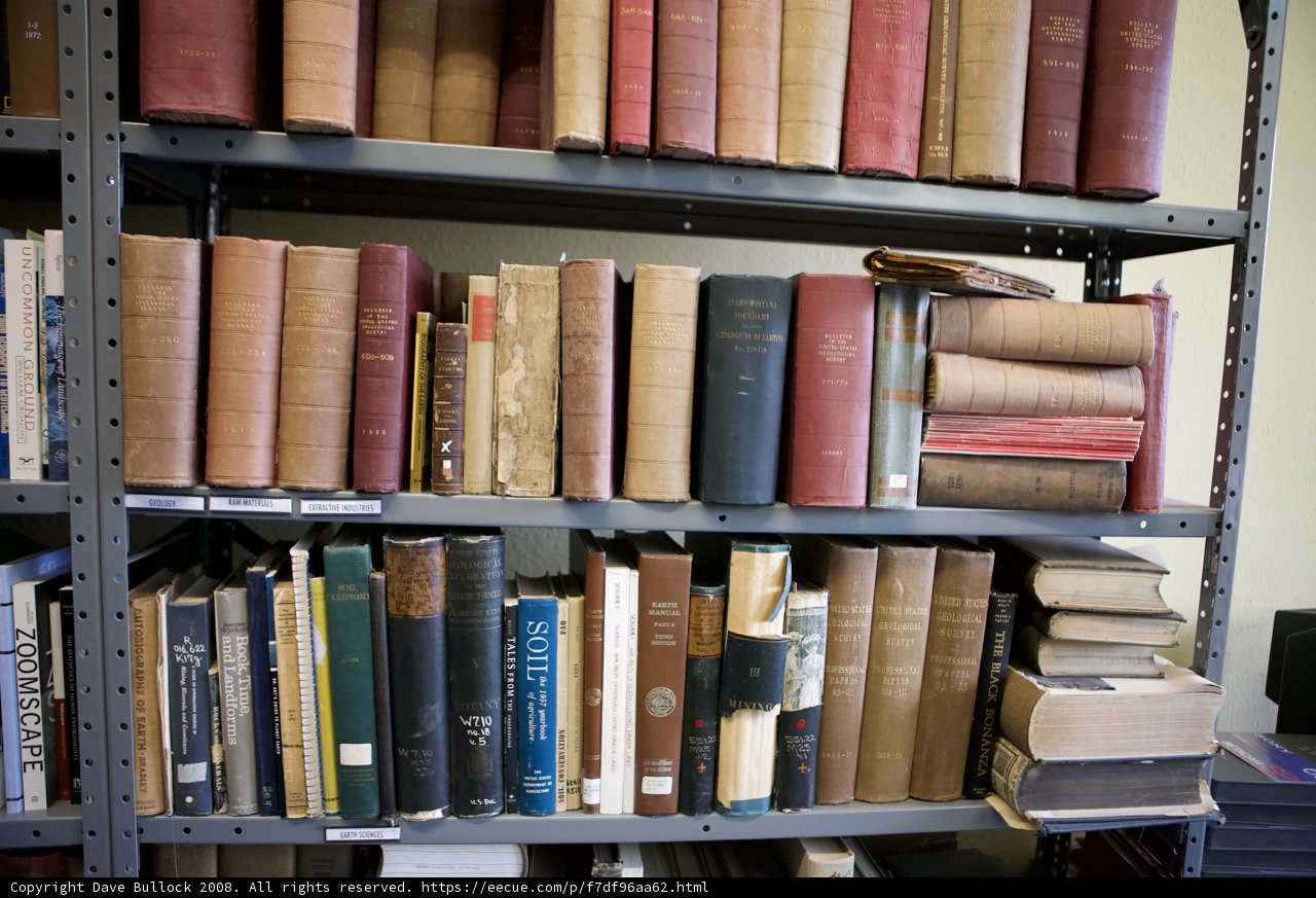 Antique Books in the Library