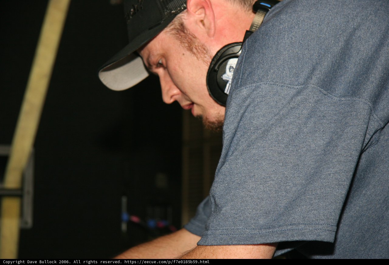 Blue Shirt and Baseball Cap