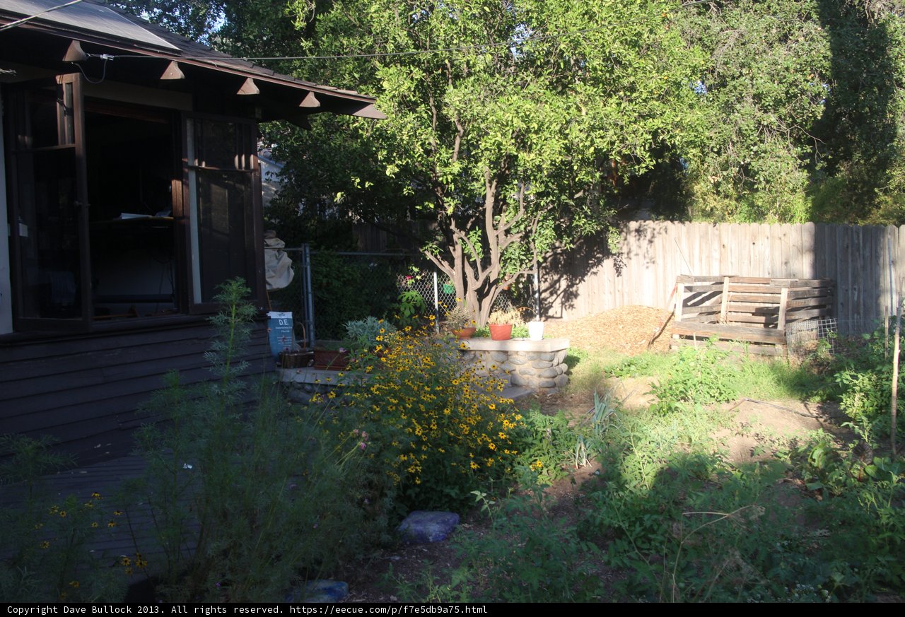 Relaxing in the Rustic Backyard Hut