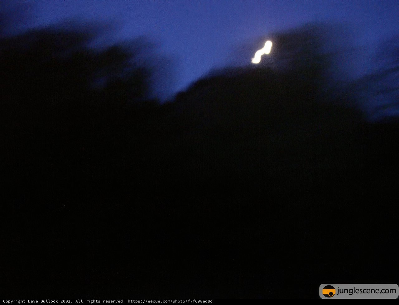 Blurry Moon Sighting