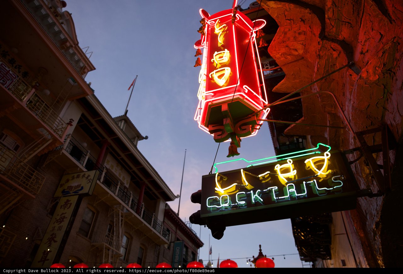 Neon Lights in Chinatown