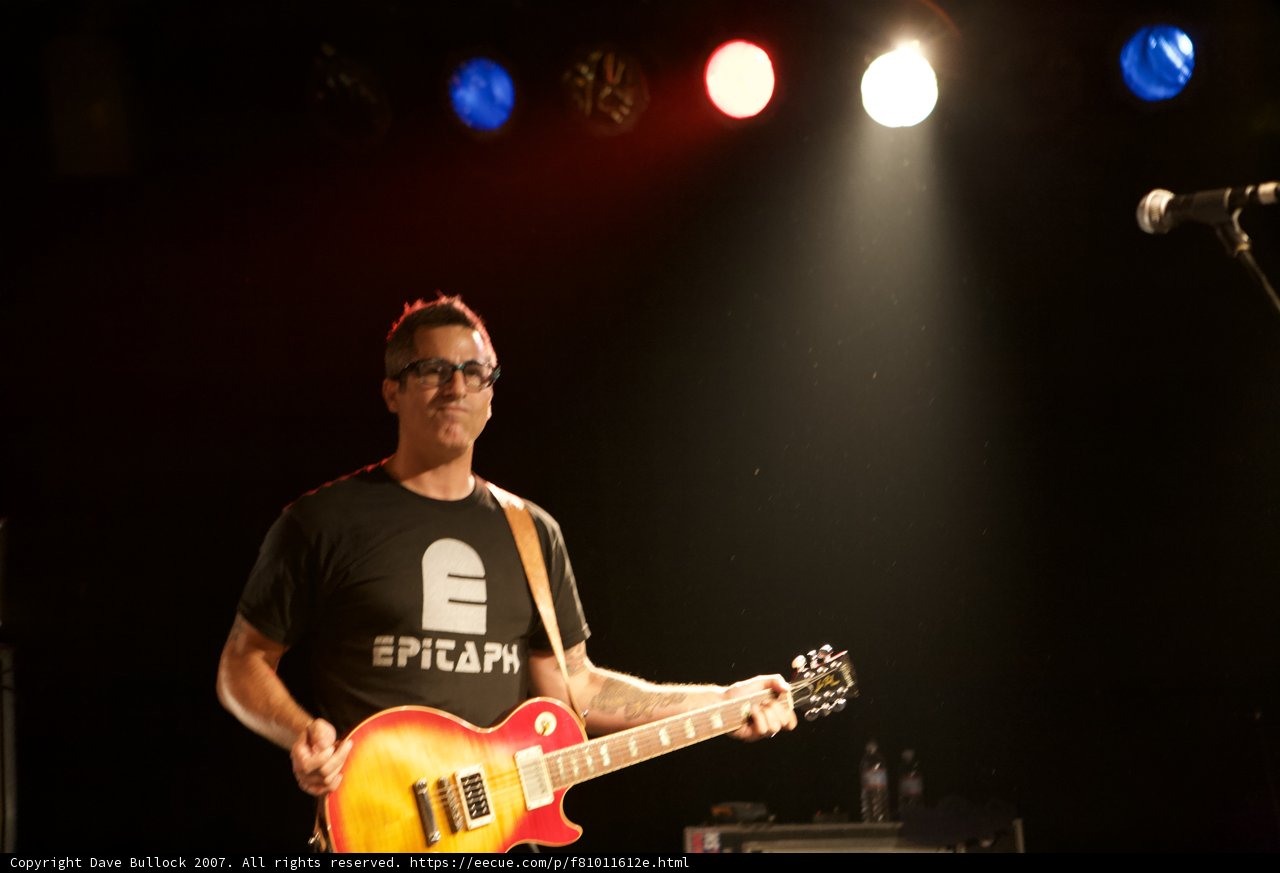 Brett Gurewitz Rocks the House with His Electric Guitar