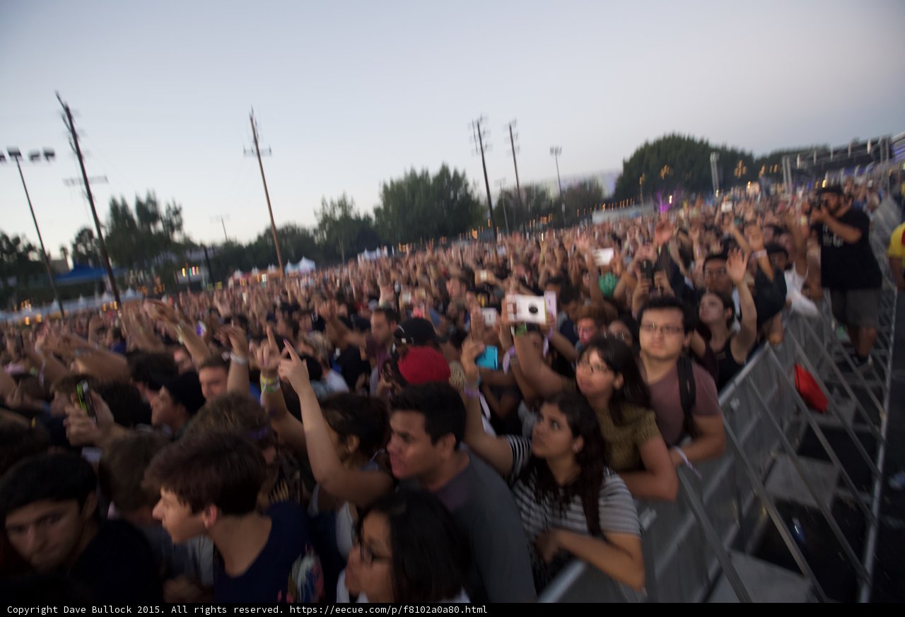 Motion Blur Crowd Scene
