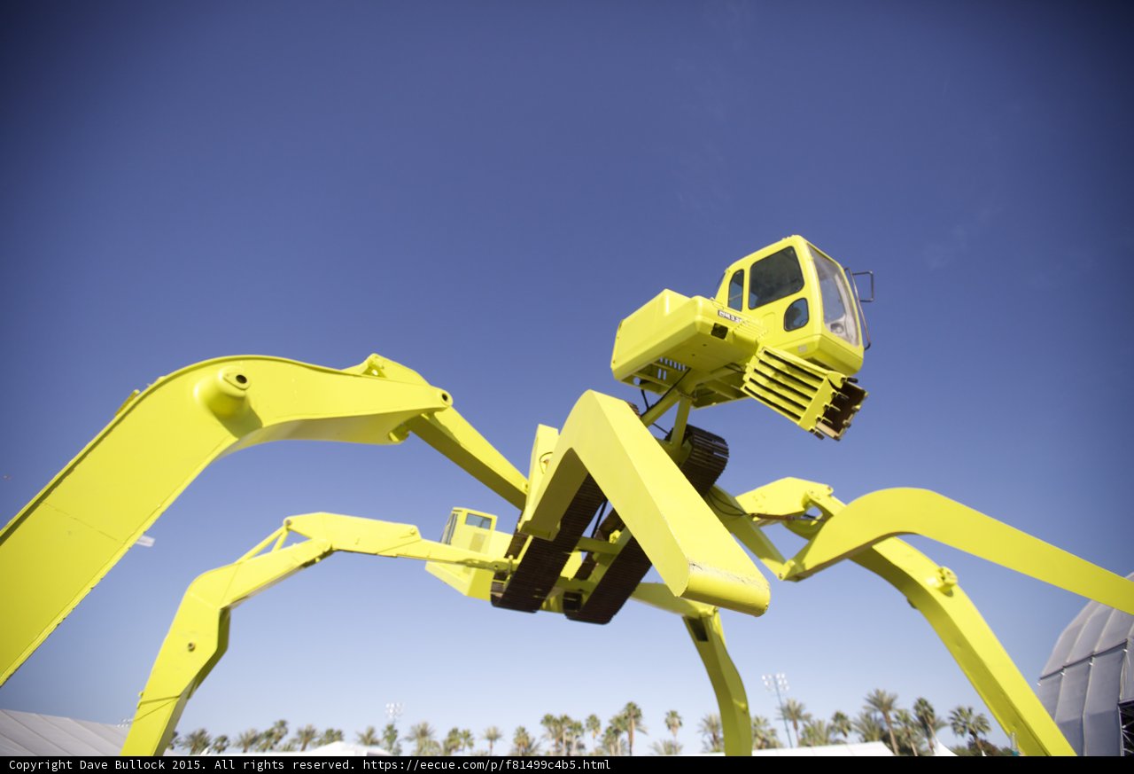 Mechanical Spider Detail