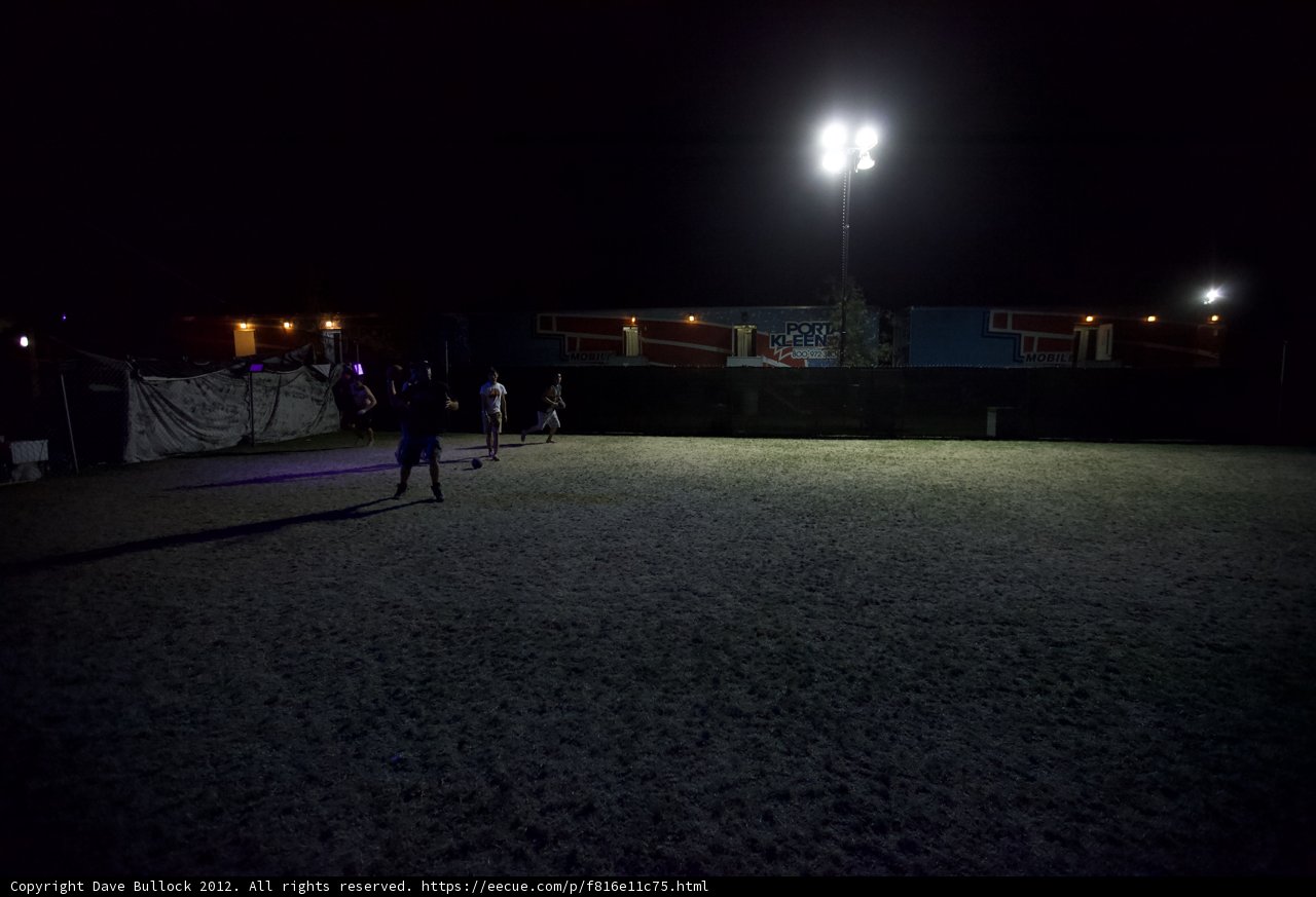 Night Game of Soccer