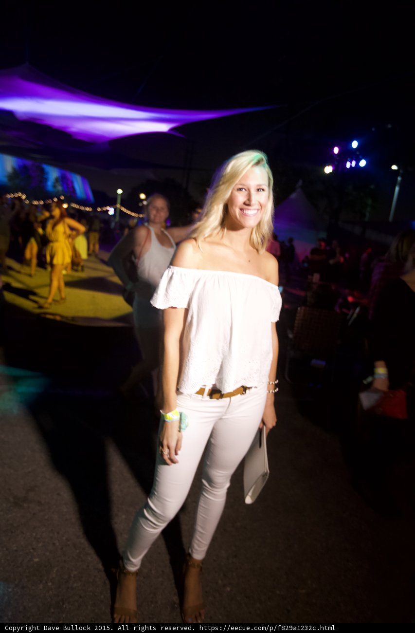 Blonde Woman Bright Smile