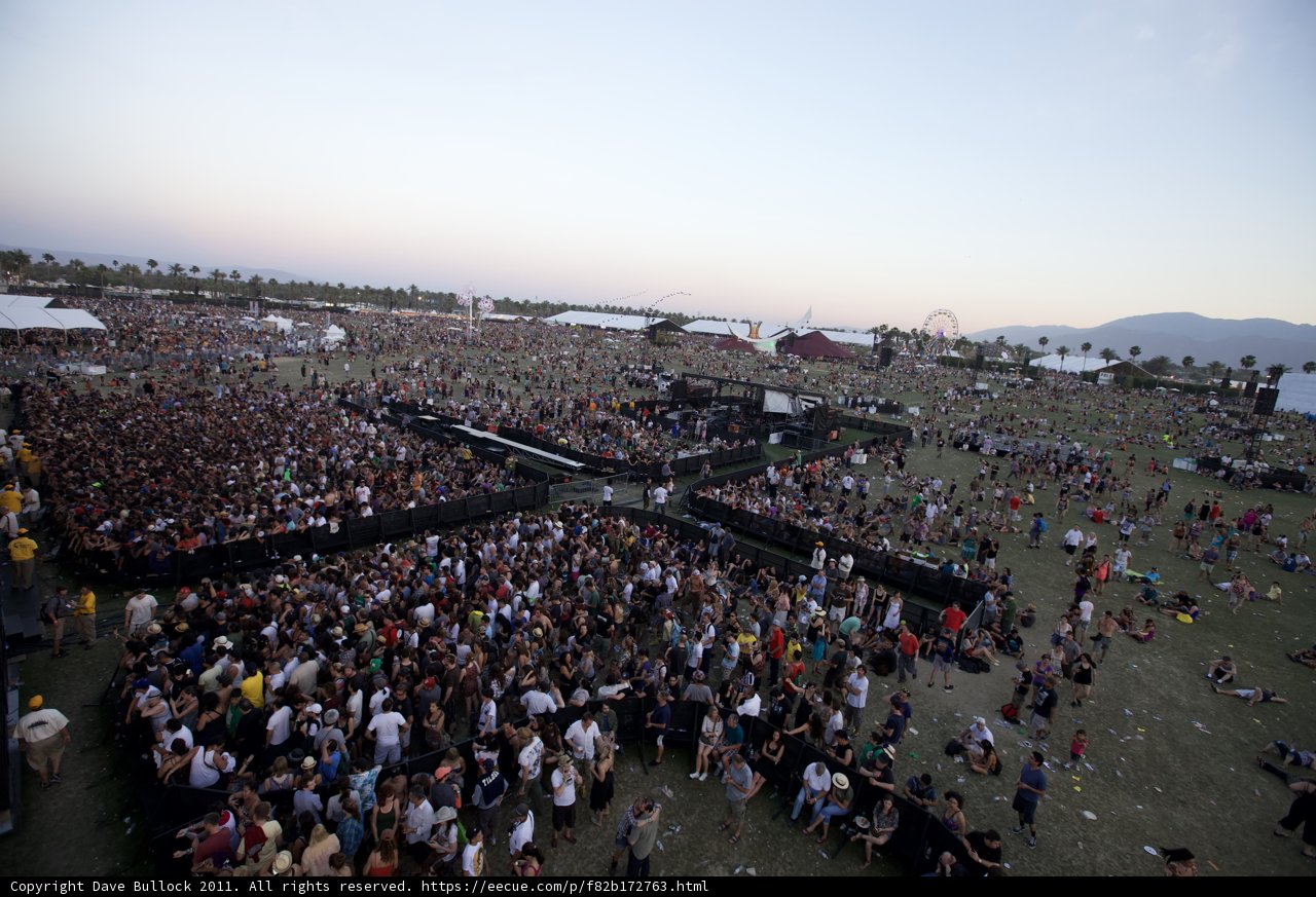 The Metropolis Rocks Out: An Aerial View of Coachella 2011