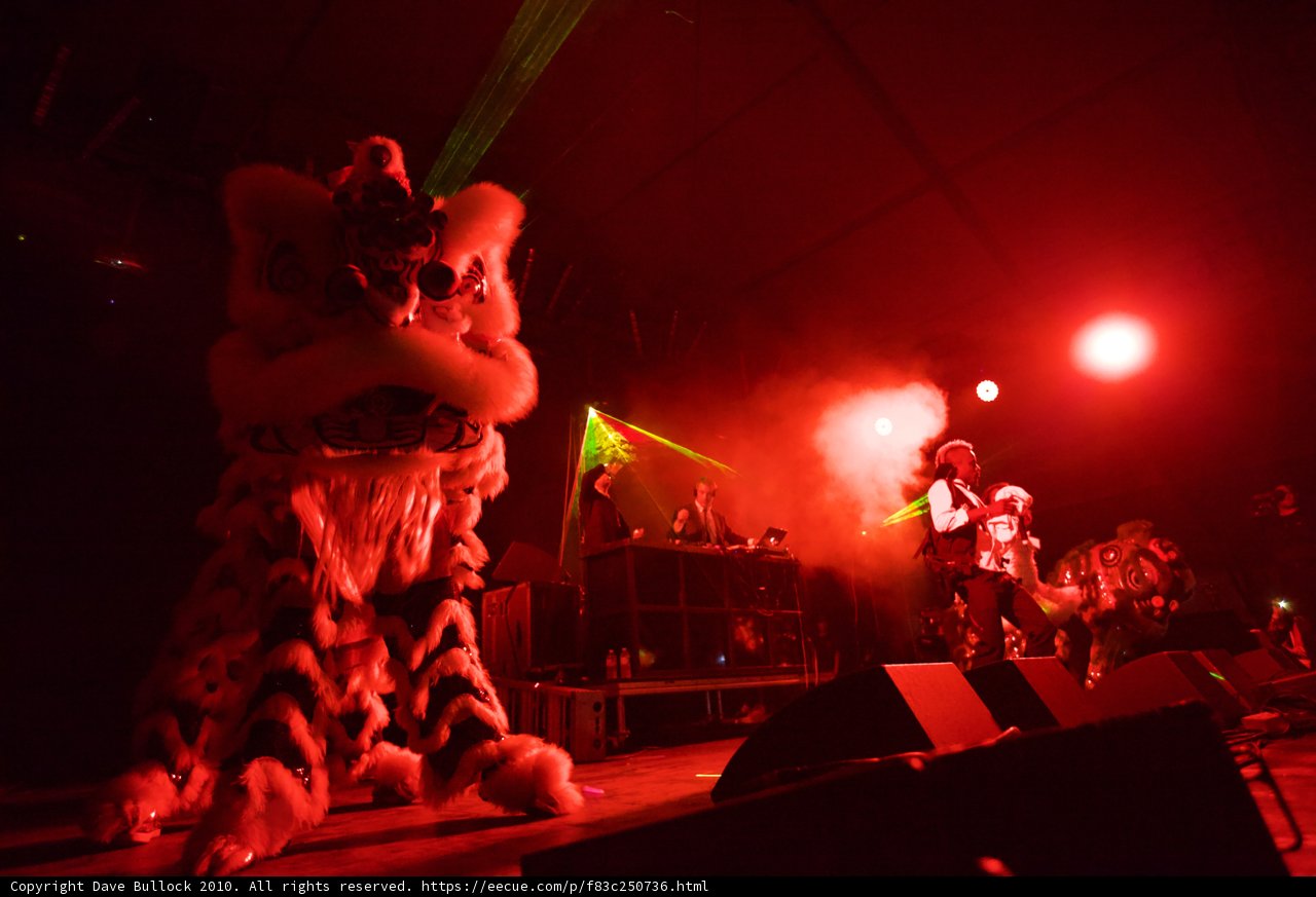 Lion-Man Rocks the Stage