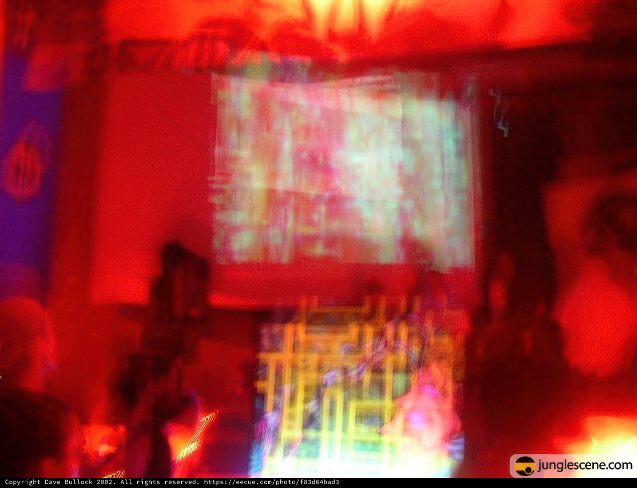 Red lights at the Nightclub