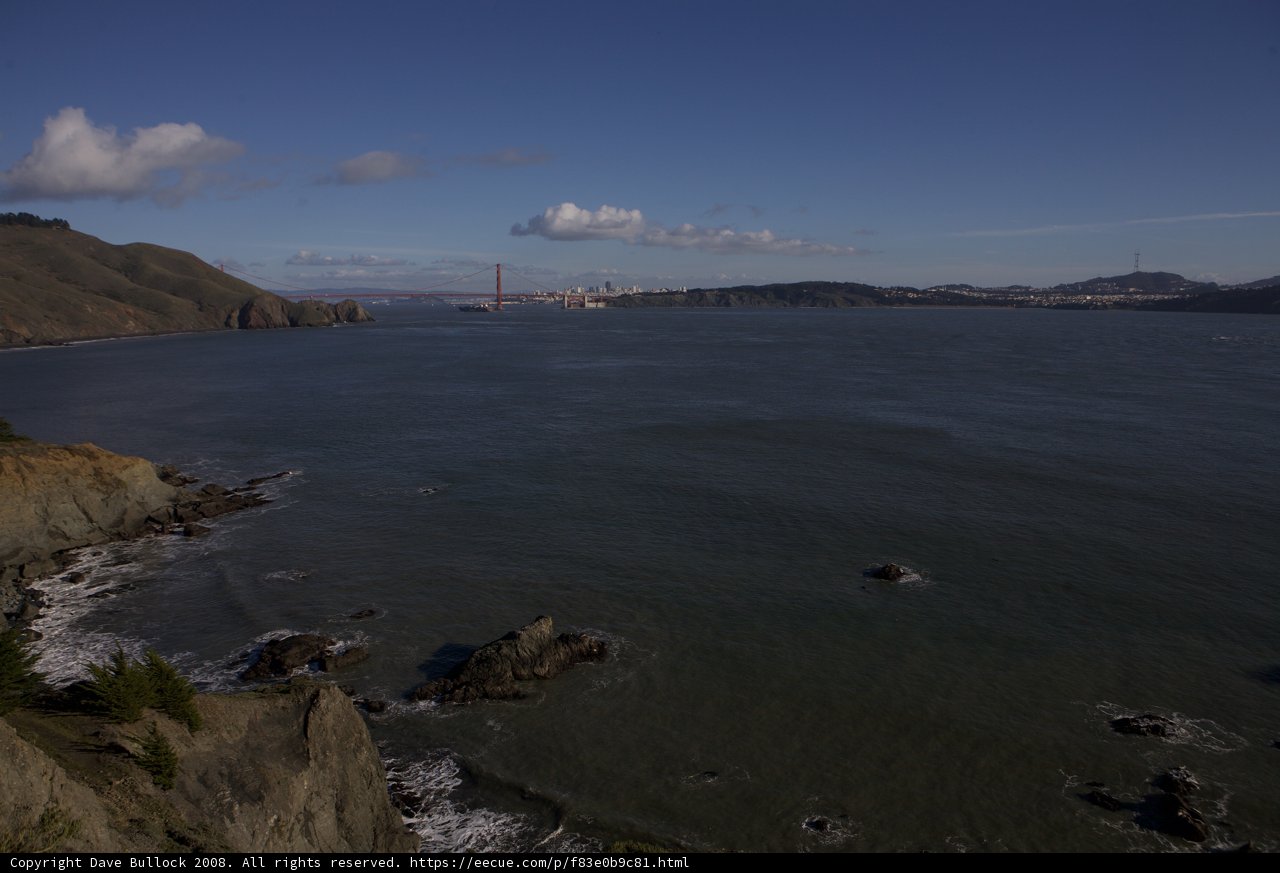 Golden Gate from Promontory