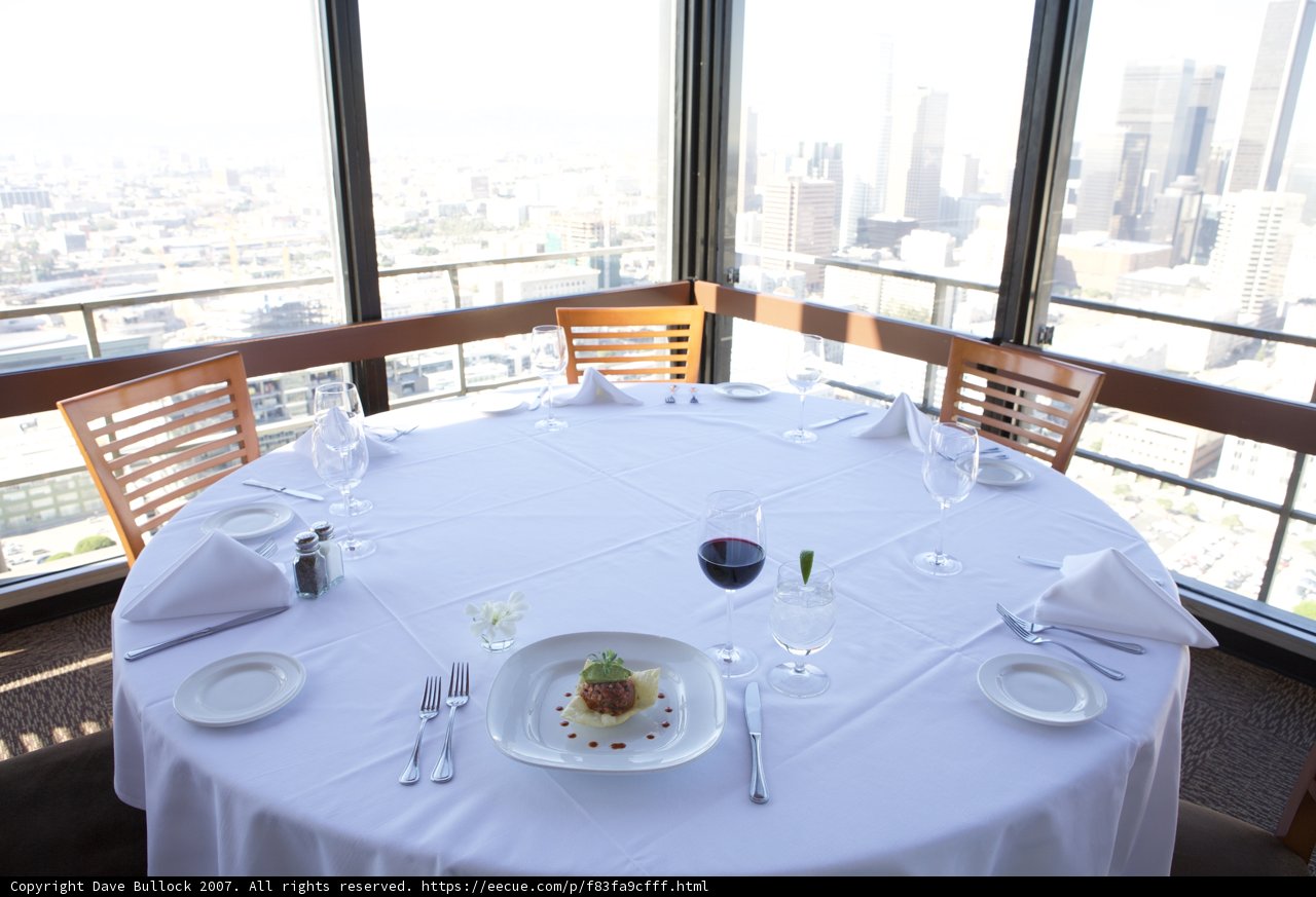 A Dining Table Set for Seven