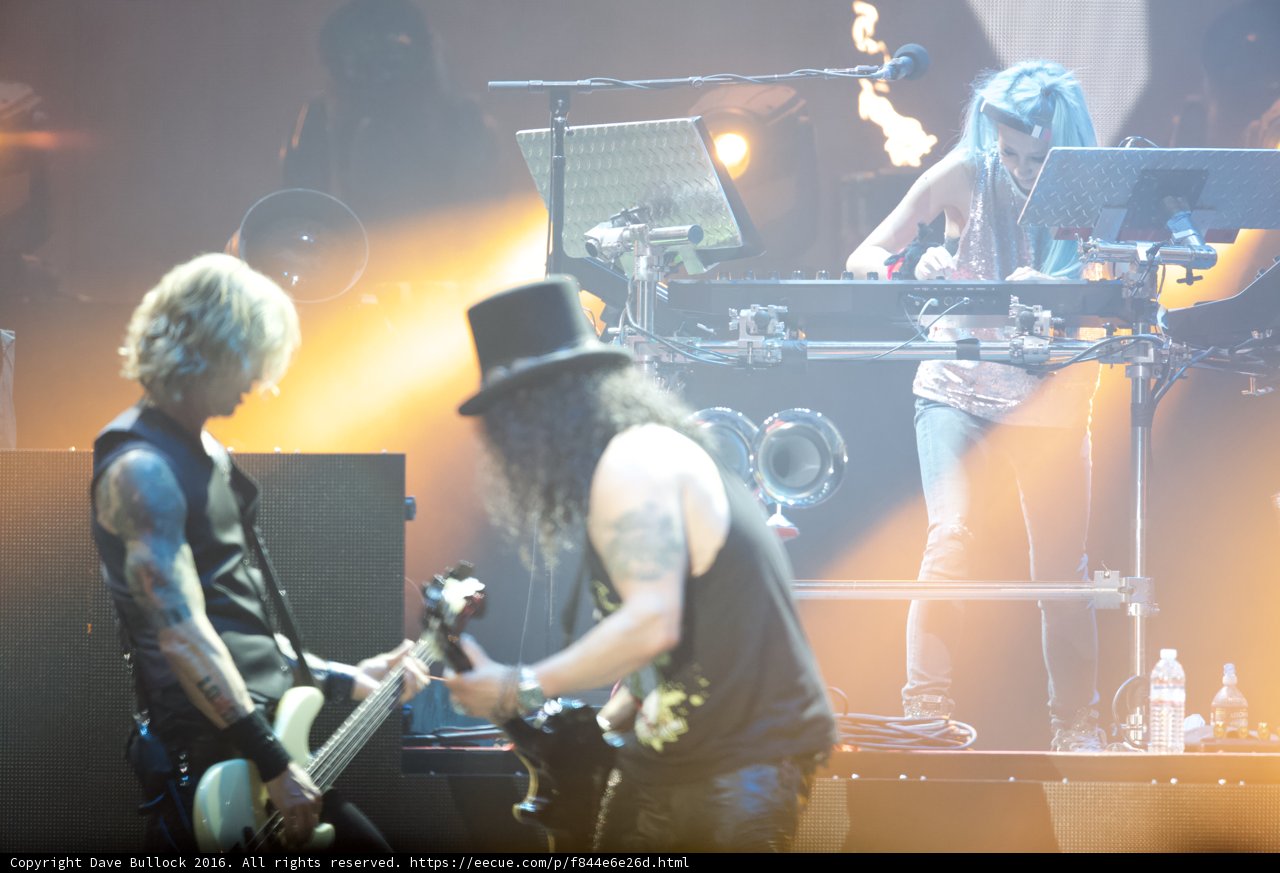 Rocking out on the Coachella Stage