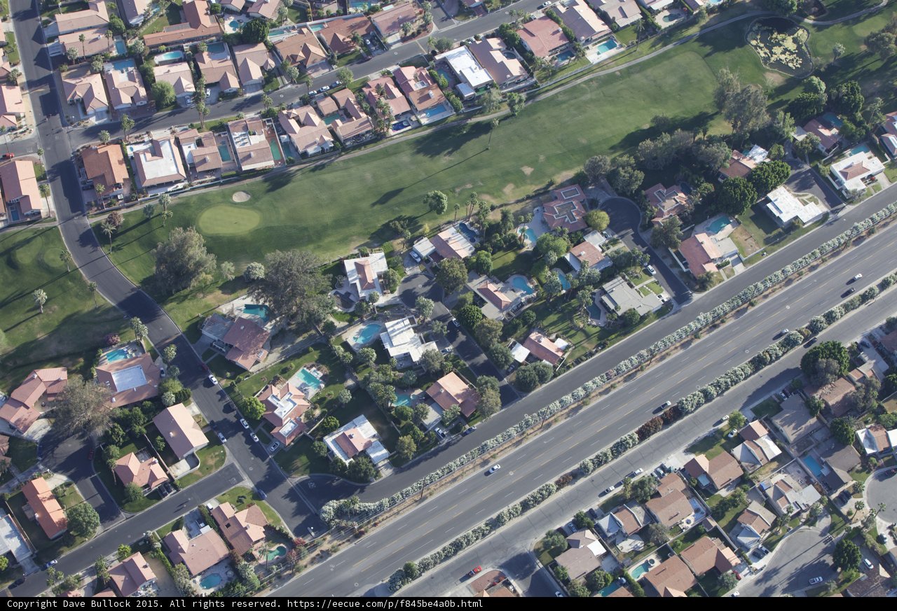 Bird's Eye View of a Suburban Haven