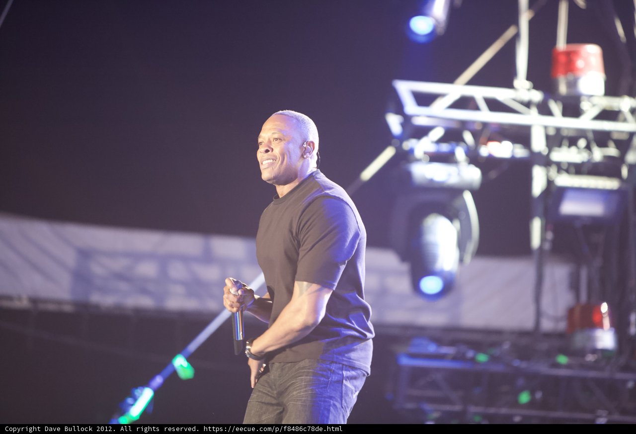 Dr. Dre Commands the Stage