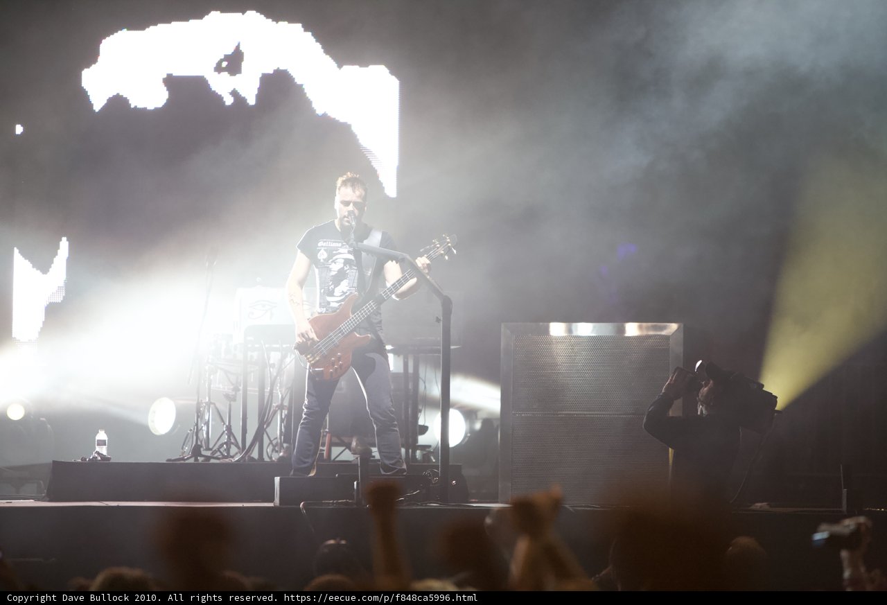 Christopher Wolstenholme Rocks Coachella
