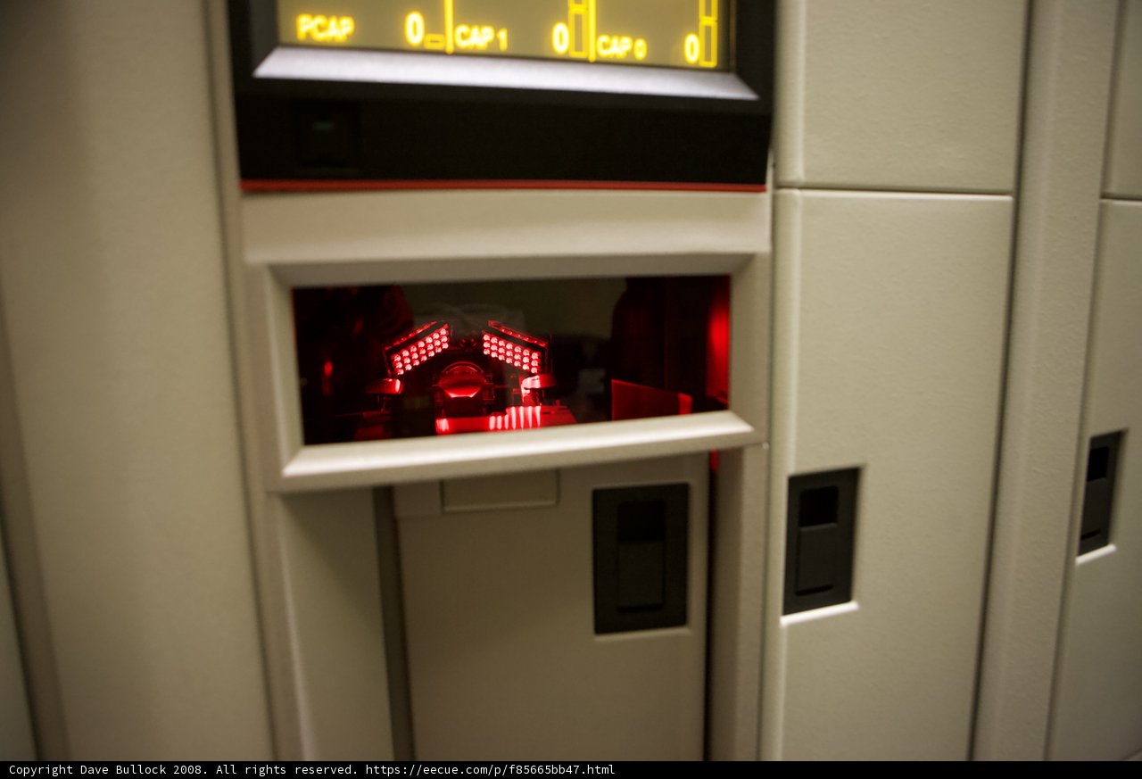 Red Light on the Machine Wall