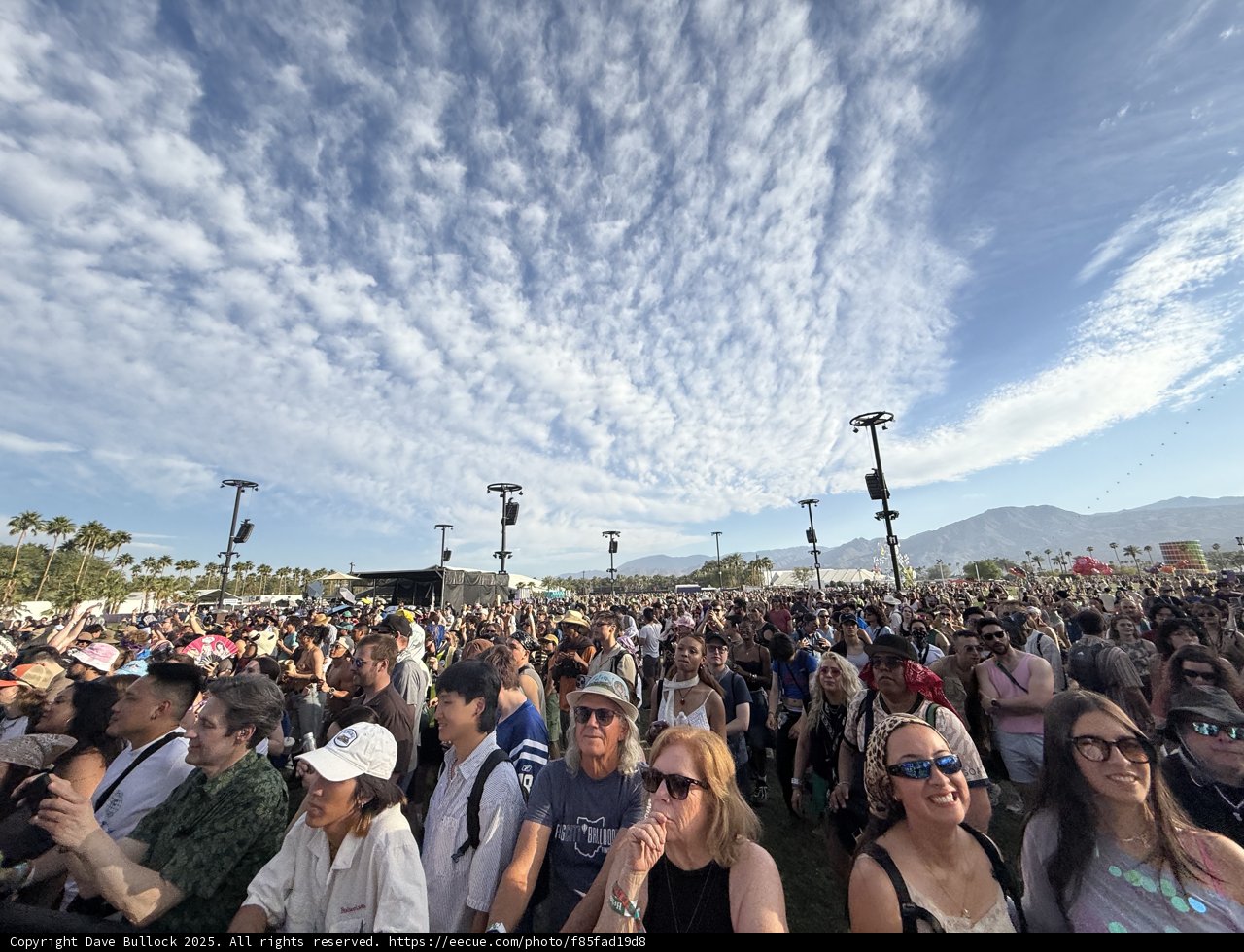 Festival Vibes Under Cloudy Skies