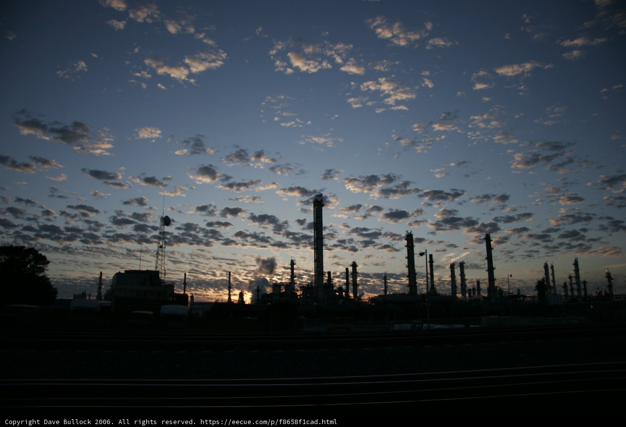 Sunset over the Industry