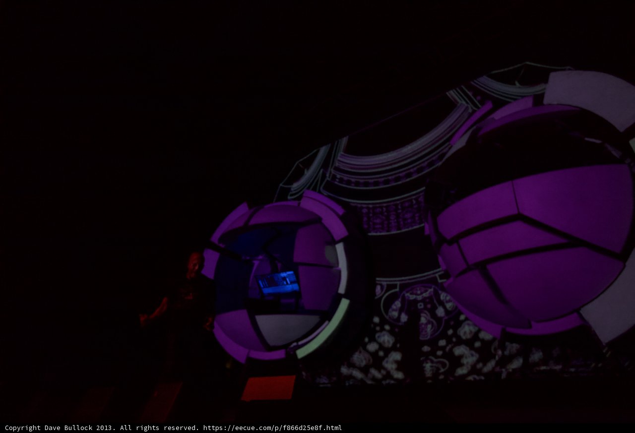 Purple Sphere Projection