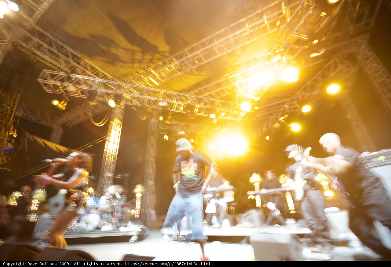 Rocking the Stage at Coachella 2009