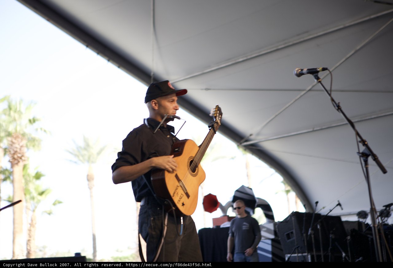 Tom Morello's Acoustic Set at Coachella