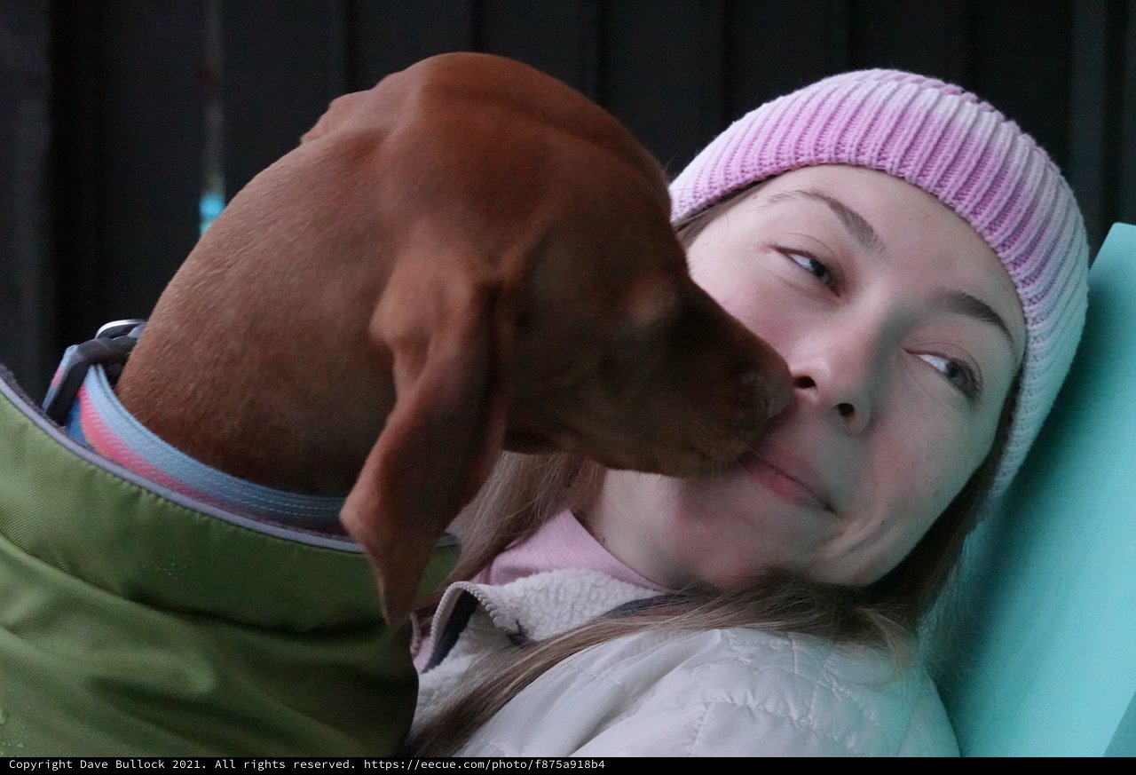 Intimate Winter Portrait of Two People