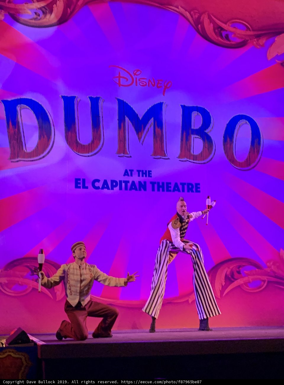 Dumbo's Stage Performance