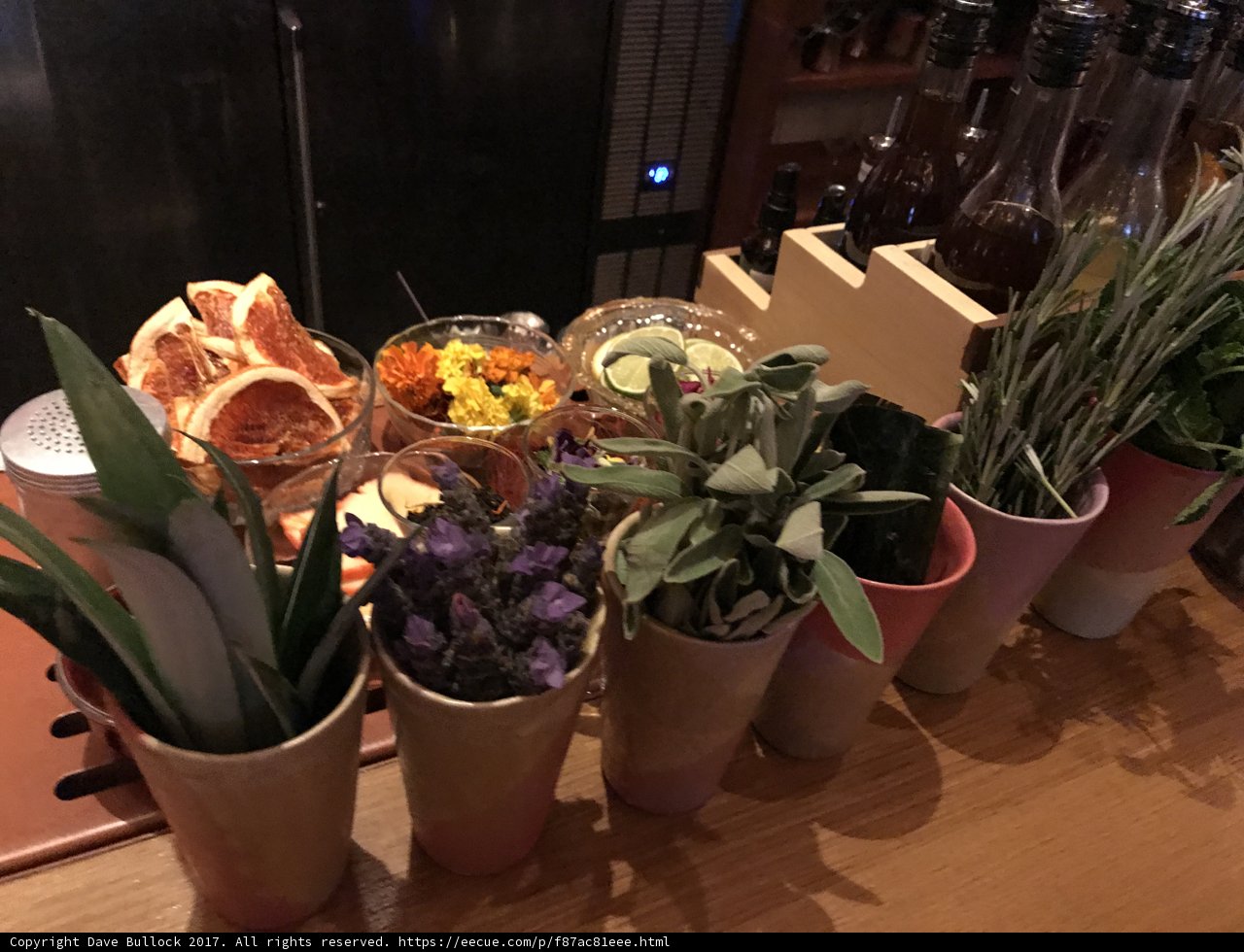 Greenery at the Bar