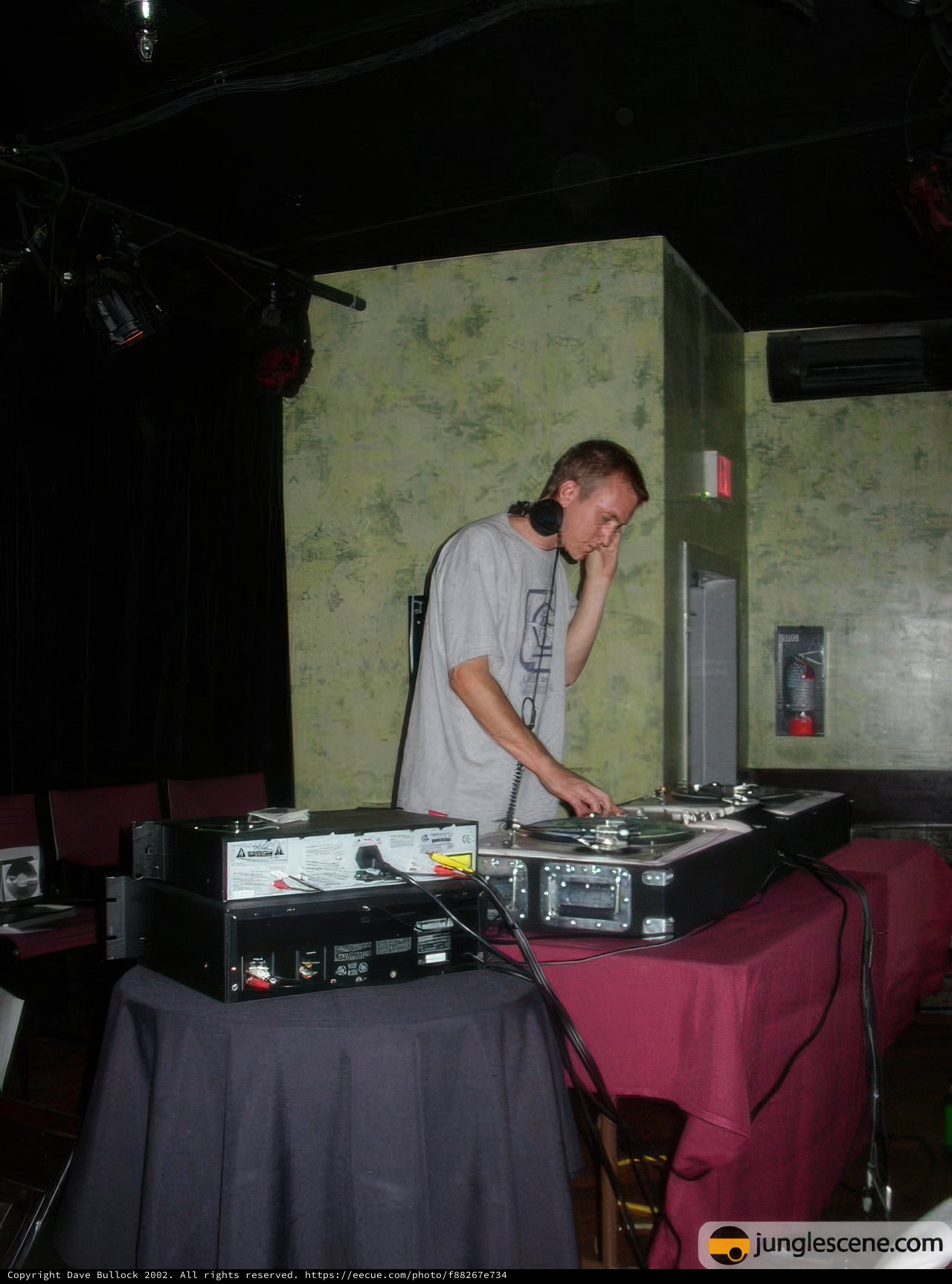 Rhythmic Beats of a DJ Set